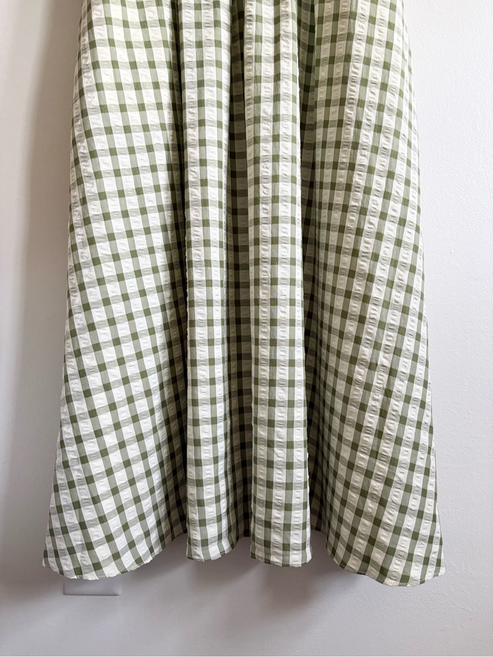 Tuckernuck Sage Gingham Seersucker Amy Dress NEW - Picture 5 of 7